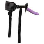 4-delt Strap-On Set med Harness og 3 Utbyttbare Dildoer