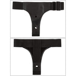 4-delt Strap-On Set med String, RC-Vibrator og 2 Dildoer