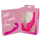 Strapless Strap-On med Vibrasjon