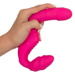 Strapless Strap-On med Vibrasjon