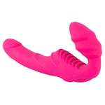 Strapless Strap-On med Vibrasjon