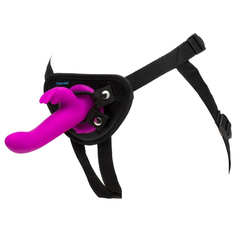 Vibrerende Strap-on fra HappyRabbit