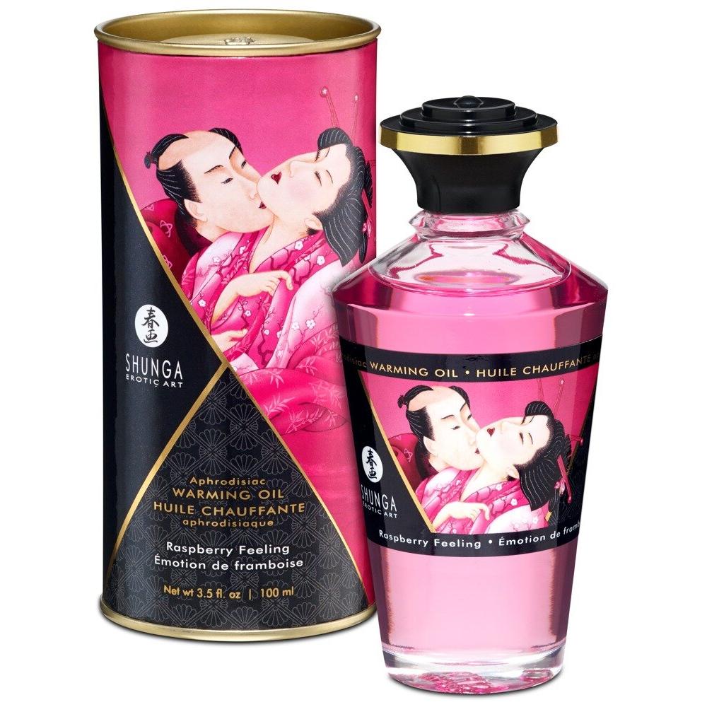 Aphrodisiac Warming Oil Raspberry Feeling ? Shunga