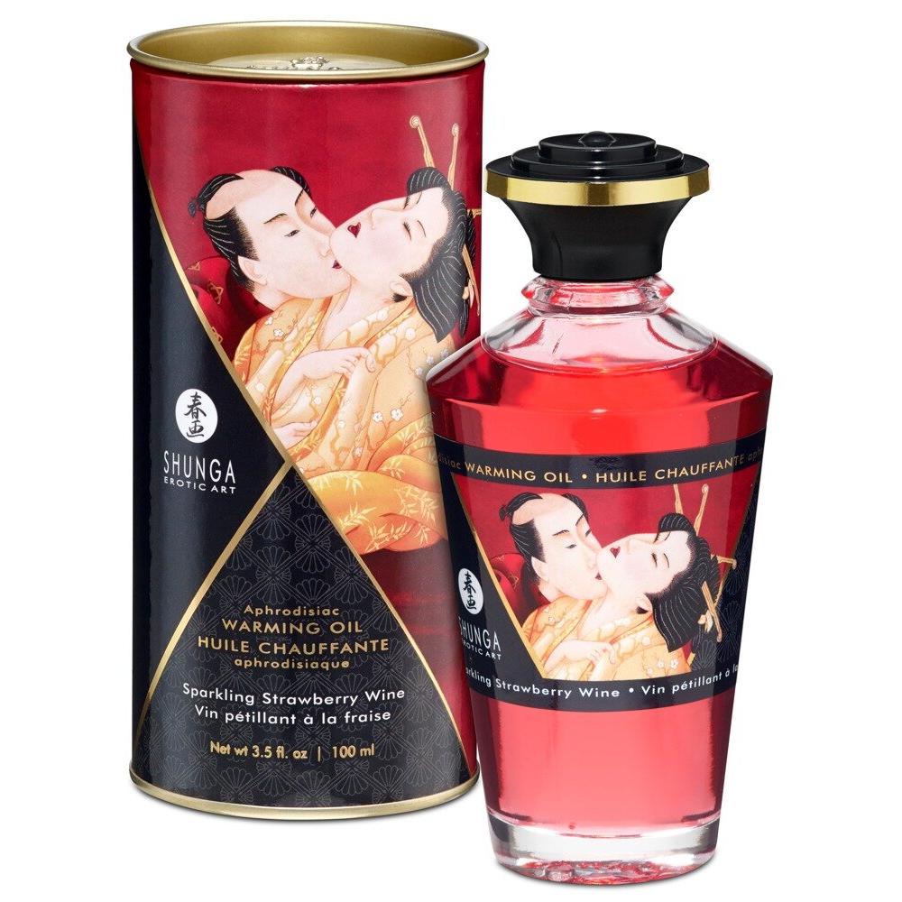 Aphrodisiac Warming Oil Strawberry Wine ? Shunga
