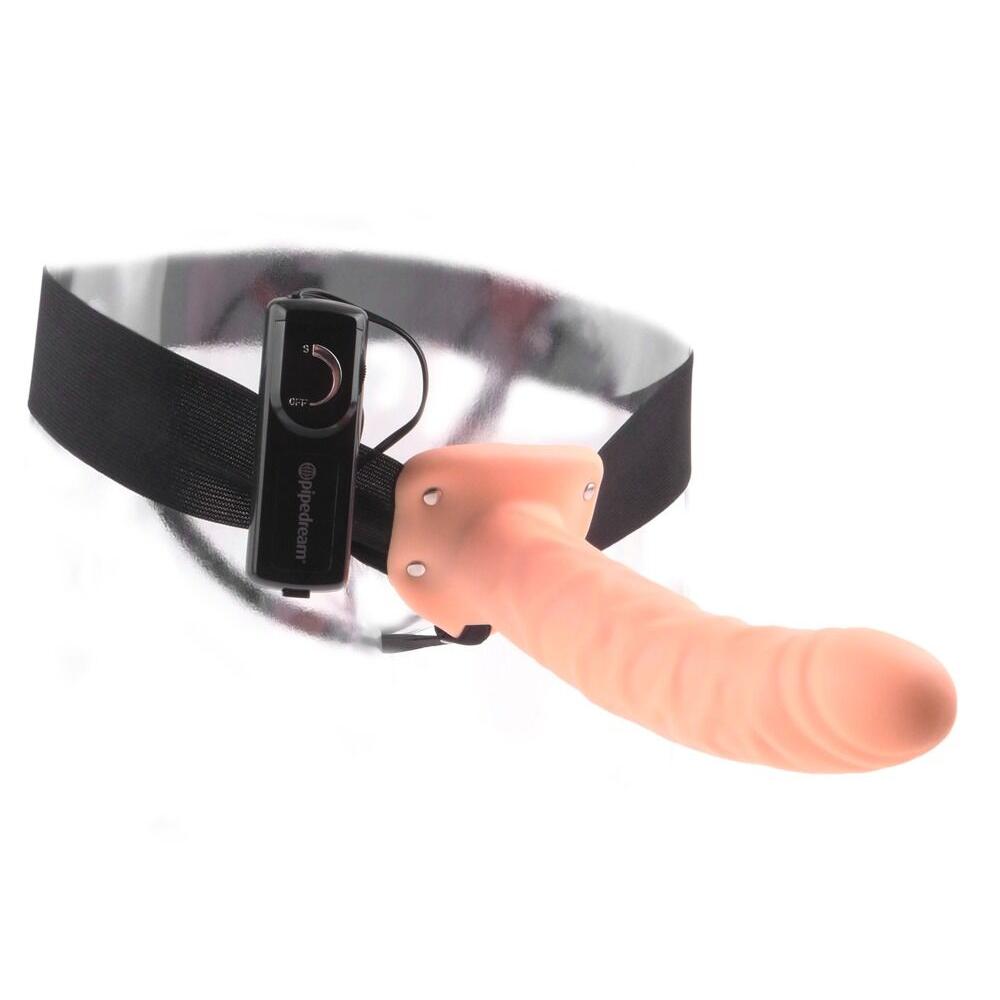 Vibrating Hollow Strap-On ? Fetish Fantasy Series
