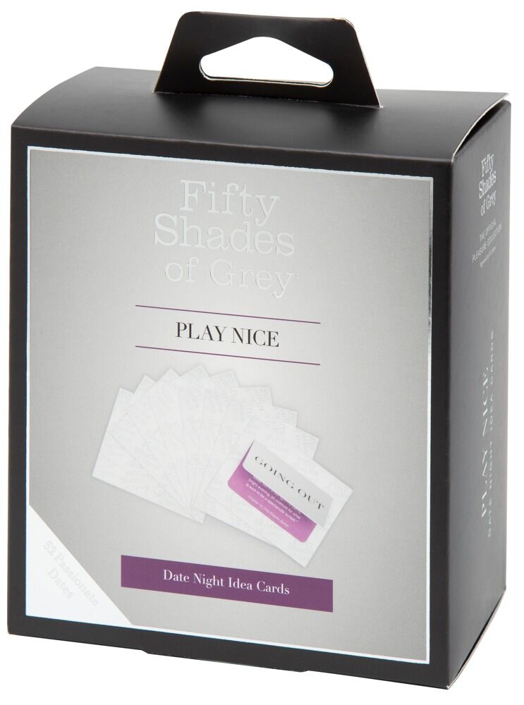 Play Nice Date Night Idea Cards fra Fifty Shades of Grey