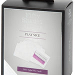 Play Nice Date Night Idea Cards fra Fifty Shades of Grey