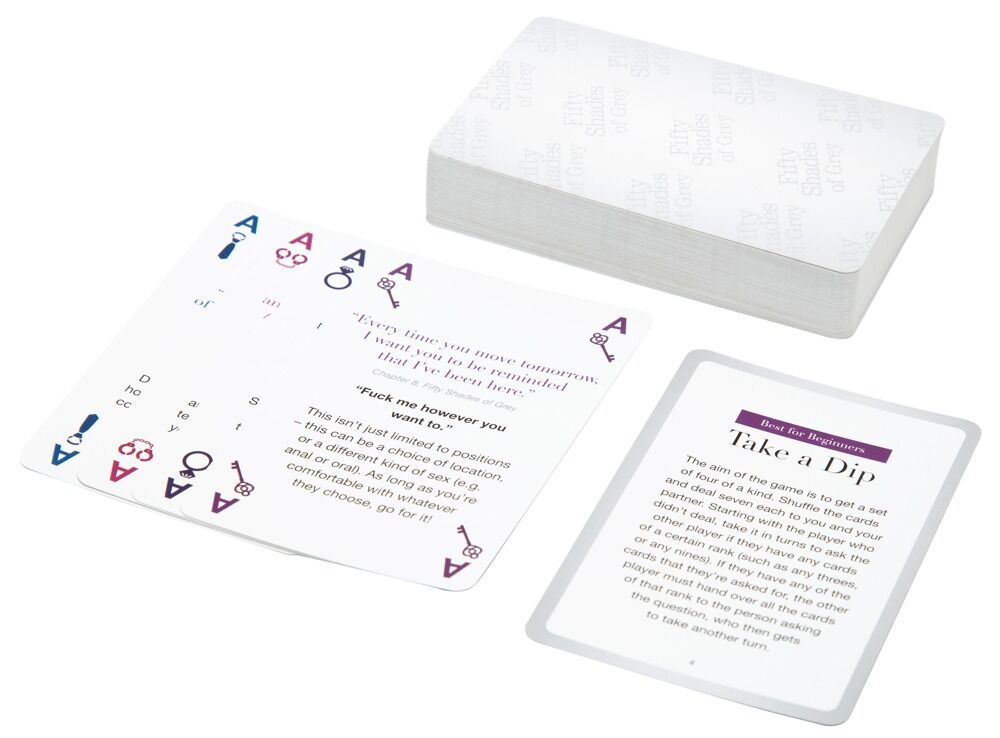 Play Nice Talk Dirty Inspiration Cards fra Fifty Shades of Grey
