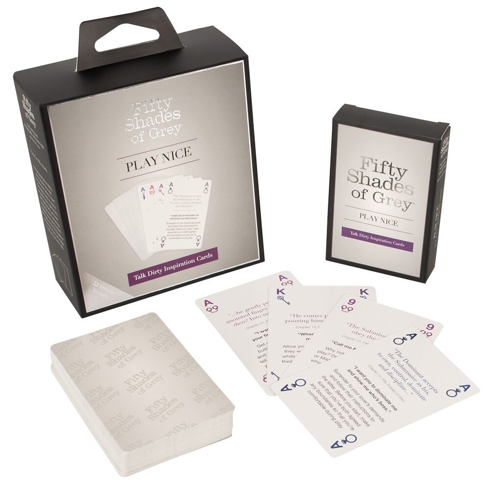 Play Nice Talk Dirty Inspiration Cards fra Fifty Shades of Grey