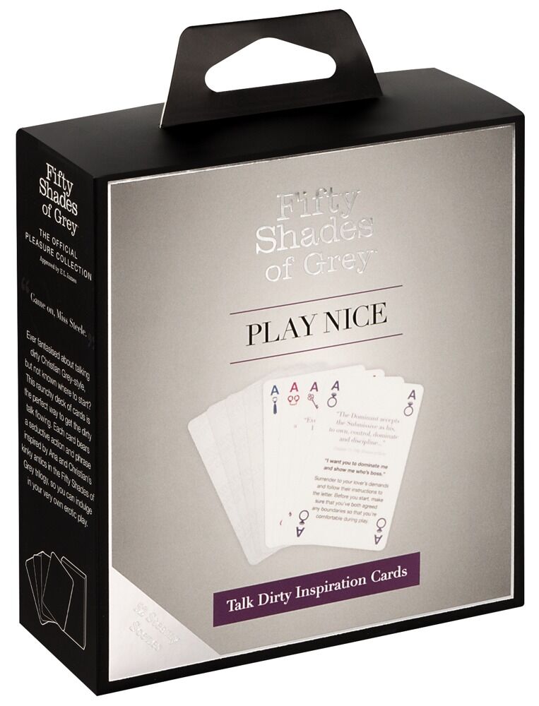 Play Nice Talk Dirty Inspiration Cards fra Fifty Shades of Grey
