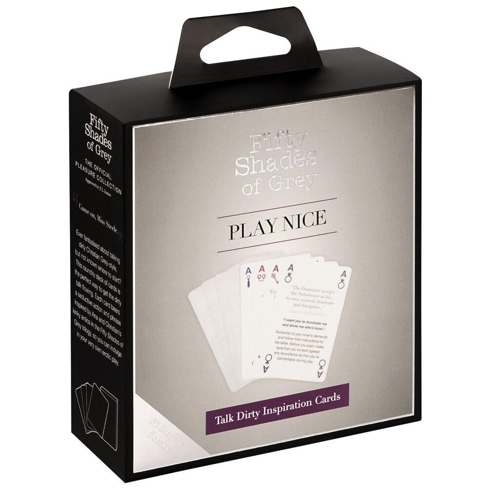 Play Nice Talk Dirty Inspiration Cards fra Fifty Shades of Grey