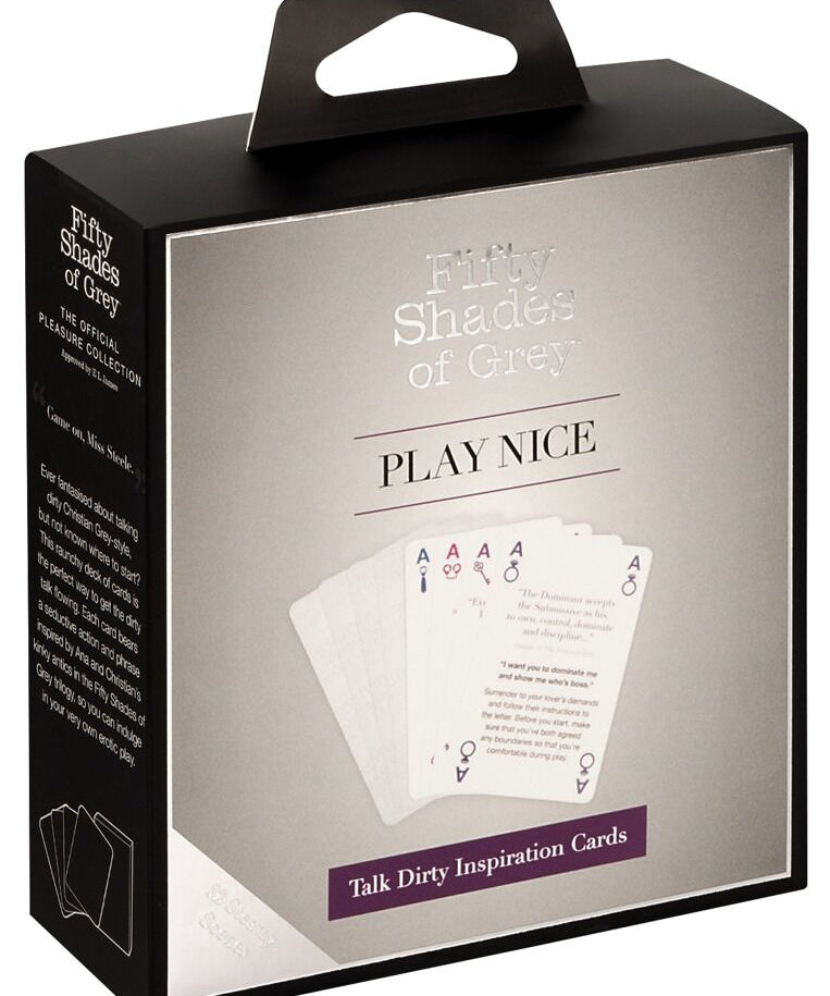 Play Nice Talk Dirty Inspiration Cards fra Fifty Shades of Grey