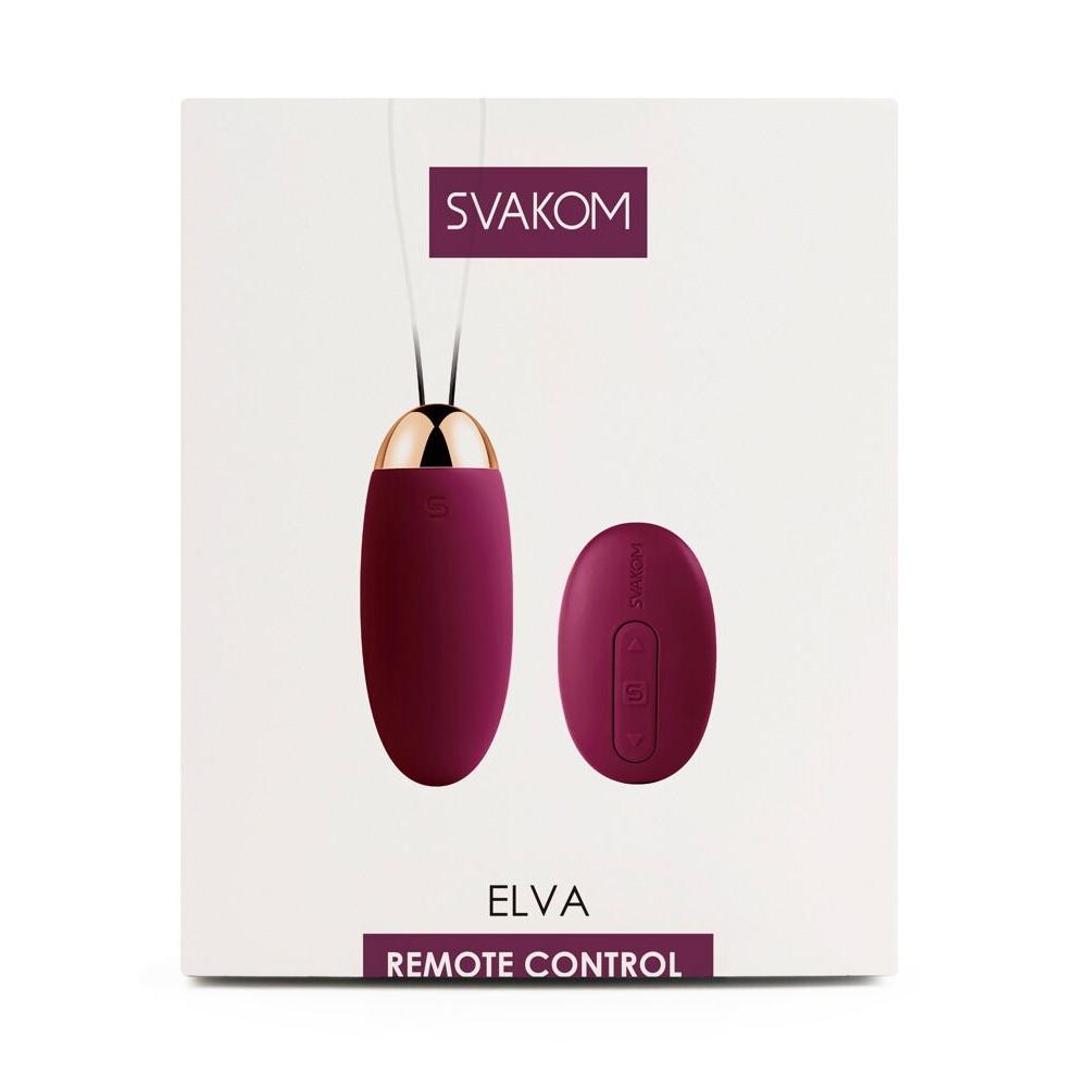 Elva Vibrerende Egg med Fjernkontroll fra SVAKOM