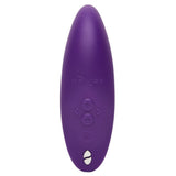 We-Vibe Melt 2 lilla lufttrykksvibrator i silikon med diskret design og kontrollknapper.