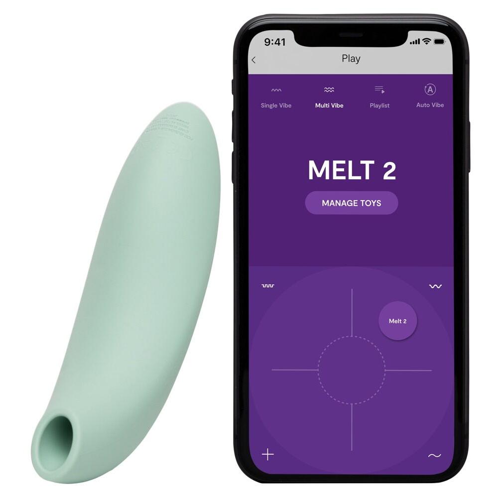 We-Vibe Melt 2 Lufttrykksvibrator - Dus Grønn