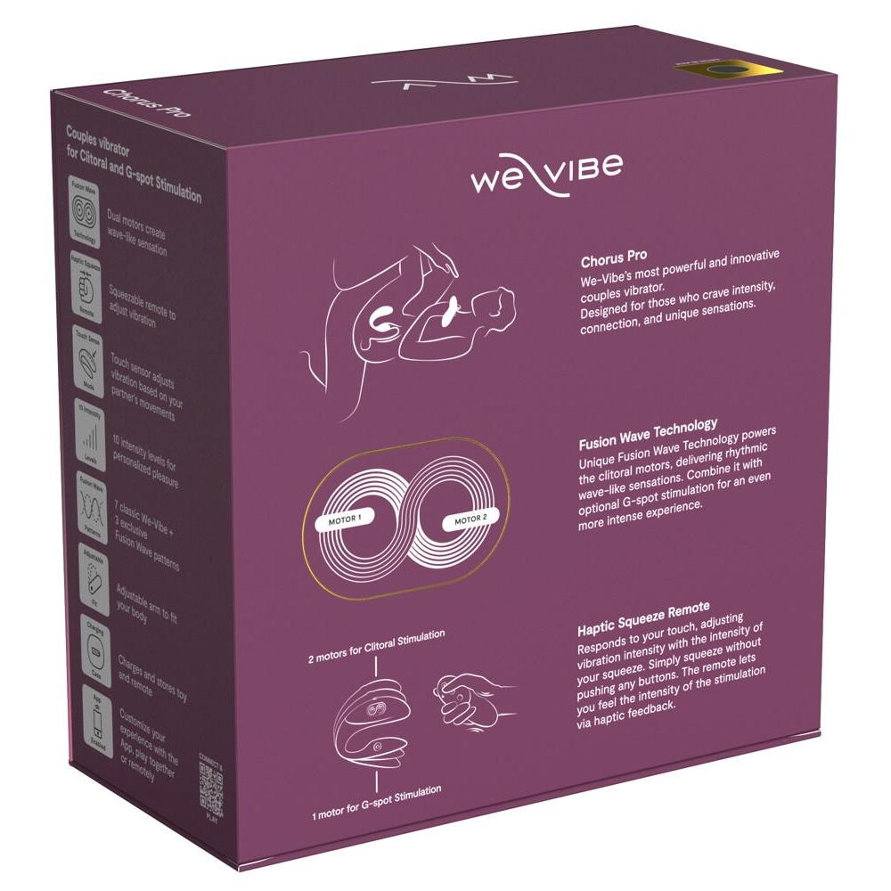 We-Vibe Chorus Pro Appstyrt Parvibrator ? Sort