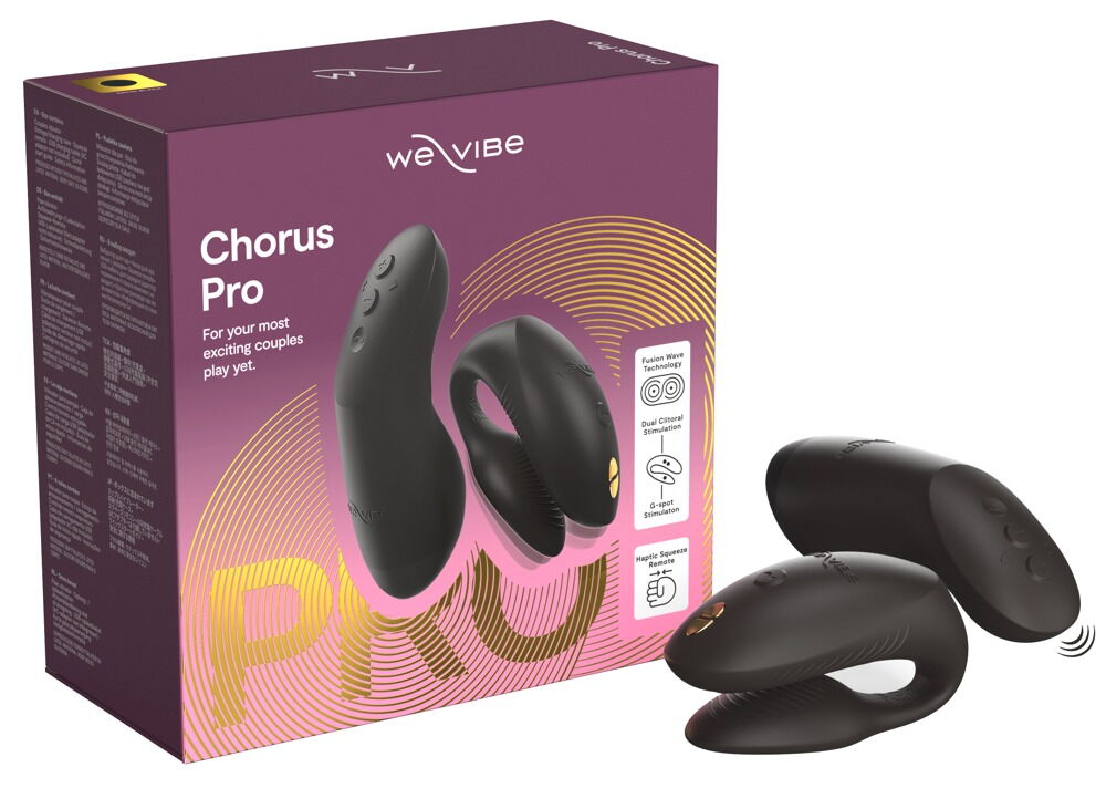 We-Vibe Chorus Pro Appstyrt Parvibrator ? Sort
