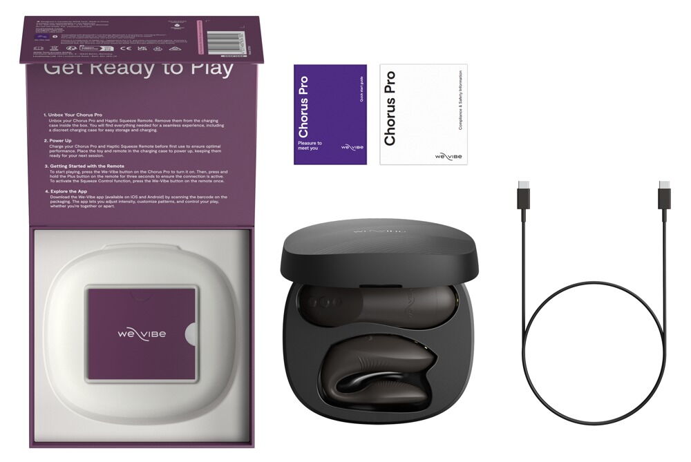 We-Vibe Chorus Pro Appstyrt Parvibrator ? Sort