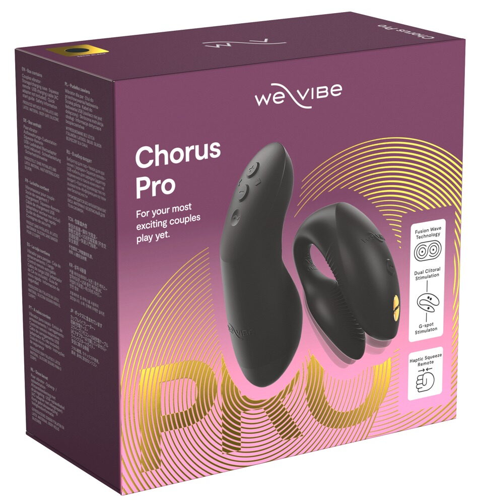 We-Vibe Chorus Pro Appstyrt Parvibrator ? Sort