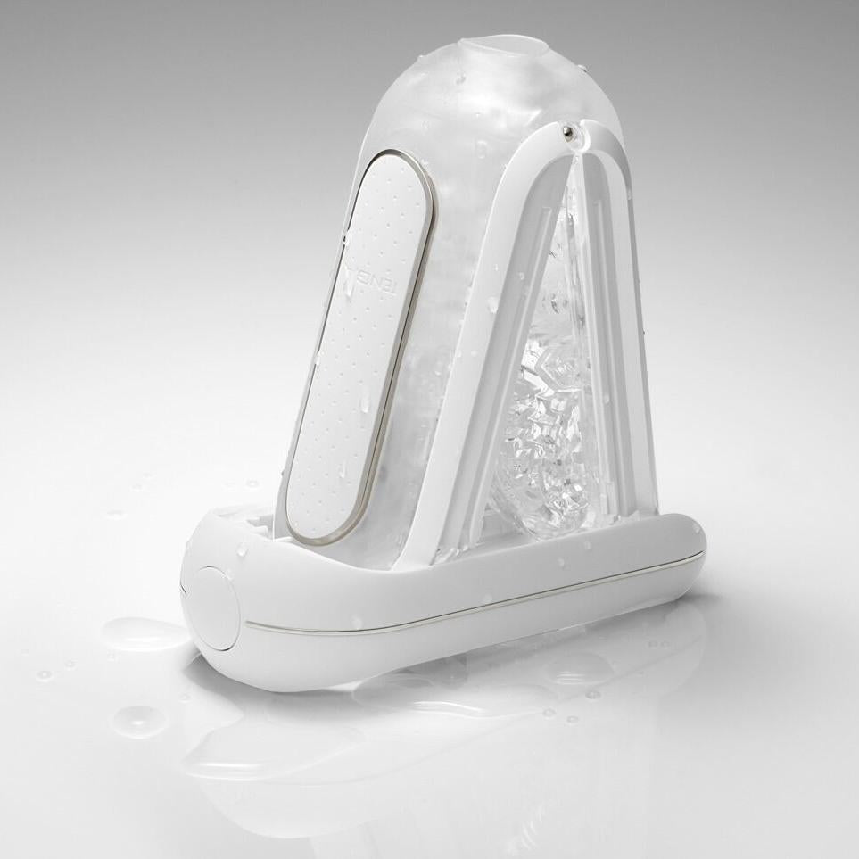 Tenga Flip Zero EV med Vibrator - Hvit