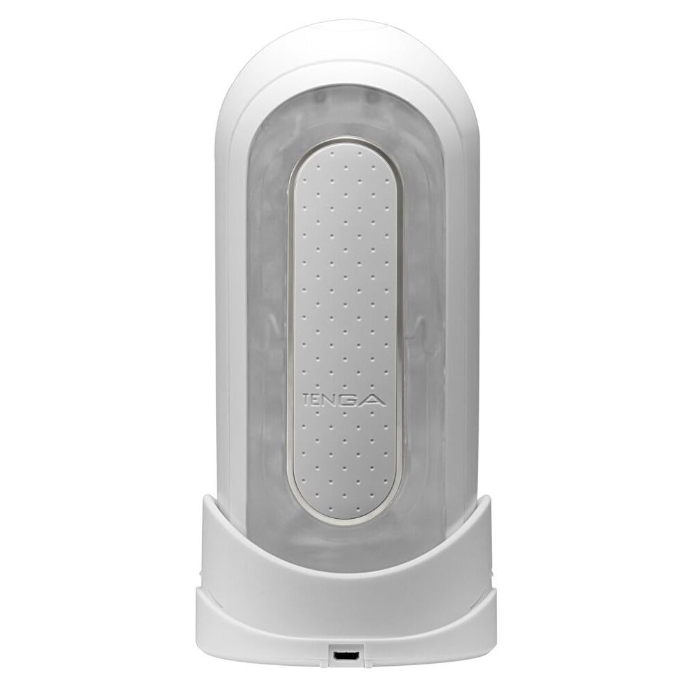Tenga Flip Zero EV med Vibrator - Hvit