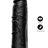 FERNO Penis Sleeve Liquid Silicone Ring 18 cm – sort