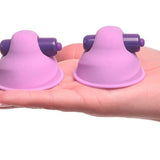 Vibrerende Nipple Suckers med vakuum og nupper