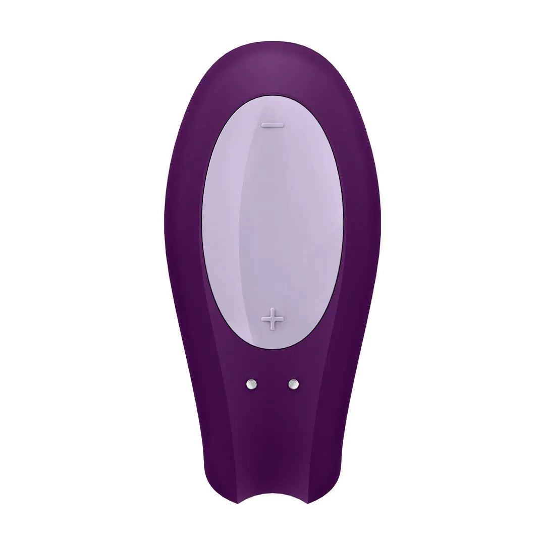 Satisfyer Double Joy Appstyrt Parvibrator - Lilla