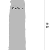 NFERNO Penis Sleeve Liquid Silicone Ring 18 cm
