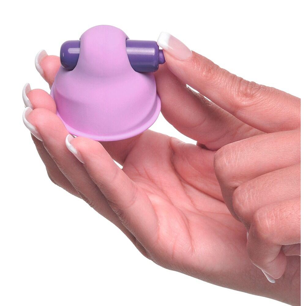 Vibrerende Nipple Suckers med vakuum og nupper